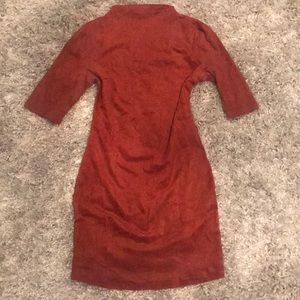 Shein mock turtleneck dress large